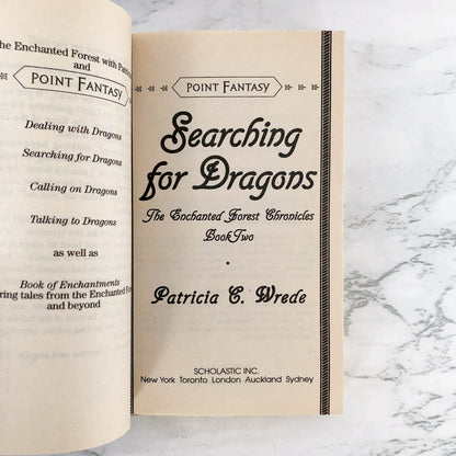 Searching for Dragons by Patricia C. Wrede [1992 PAPERBACK]