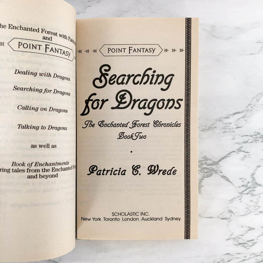 Searching for Dragons by Patricia C. Wrede [1992 PAPERBACK]