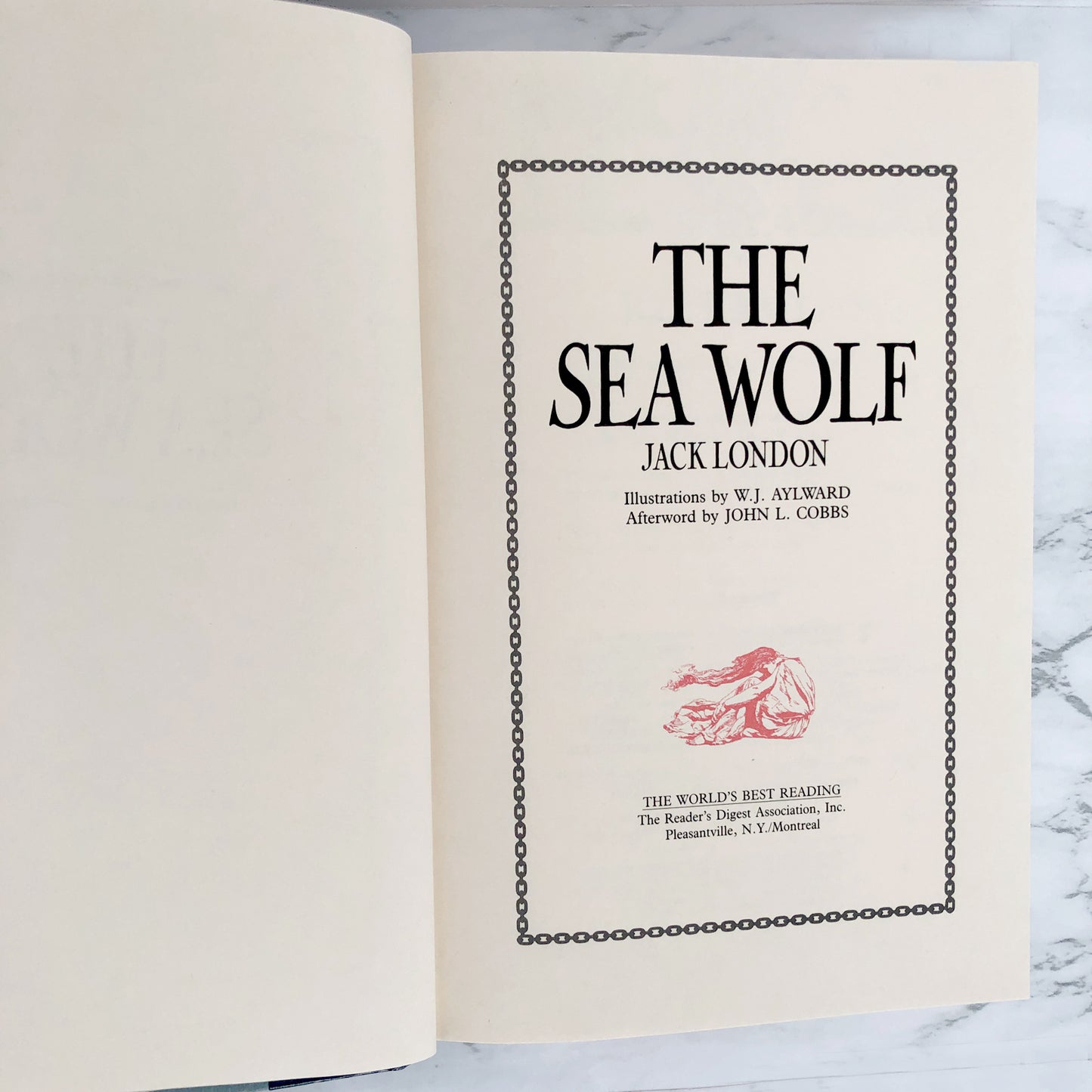 The Sea Wolf by Jack London [ILLUSTRATED EDITION / 1989]