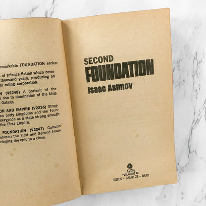 Second Foundation by Isaac Asimov [1969 PAPERBACK]