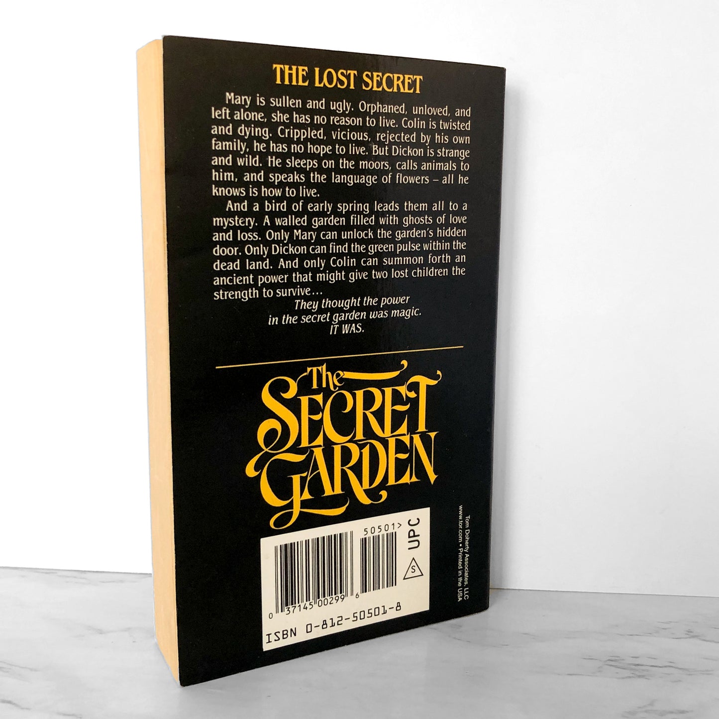 The Secret Garden by Frances Hodgson Burnett [1990 TOR PAPERBACK]