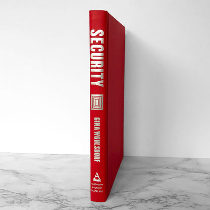 Security by Gina Wohlsdorf SIGNED! [FIRST EDITION / FIRST PRINTING] 2016