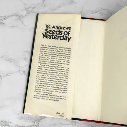 Seeds of Yesterday by V.C. Andrews [1984 HARDCOVER]