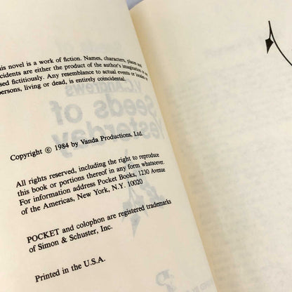 Seeds of Yesterday by V.C. Andrews [1984 HARDCOVER]