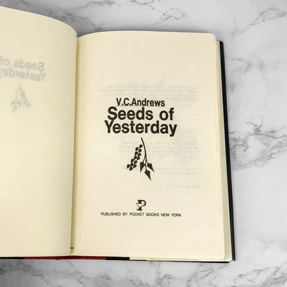 Seeds of Yesterday by V.C. Andrews [1984 HARDCOVER]