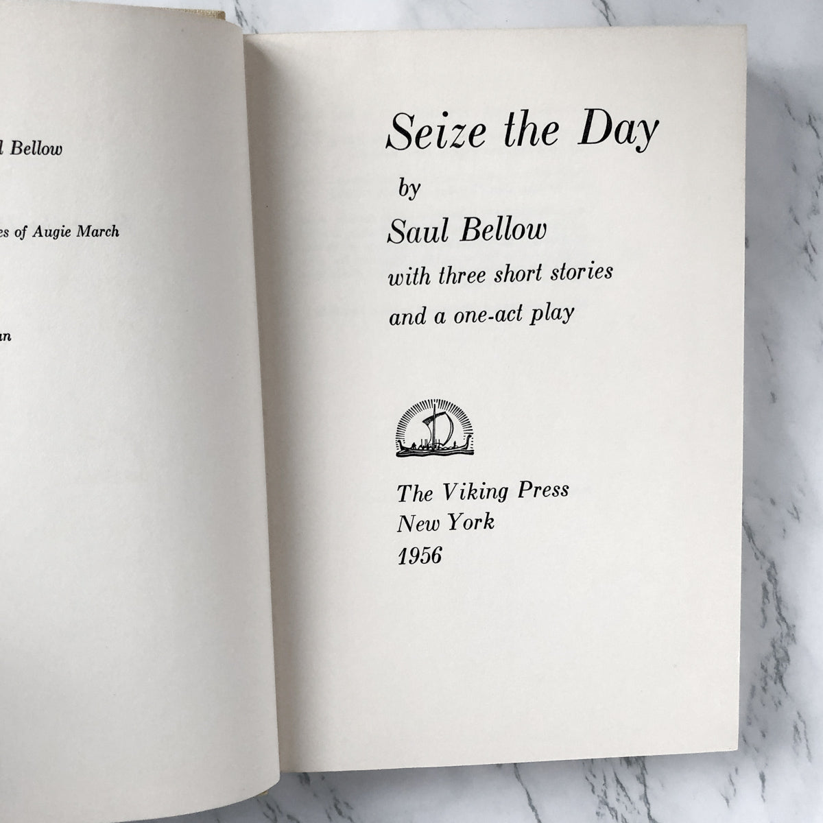 Seize the Day by Saul Bellow [FIRST EDITION / 1956] - Bookshop Apocalypse
