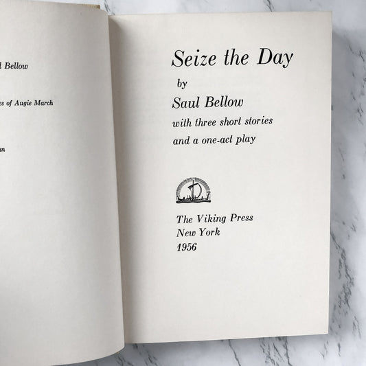 Seize the Day by Saul Bellow [FIRST EDITION / 1956] - Bookshop Apocalypse