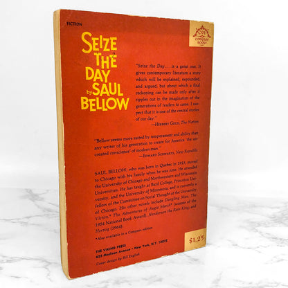 Seize the Day by Saul Bellow [FIRST PAPERBACK EDITION] 1961 • Viking Press