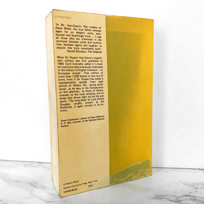 Selected Letters of Oscar Wilde [U.K. TRADE PAPERBACK / 1979]