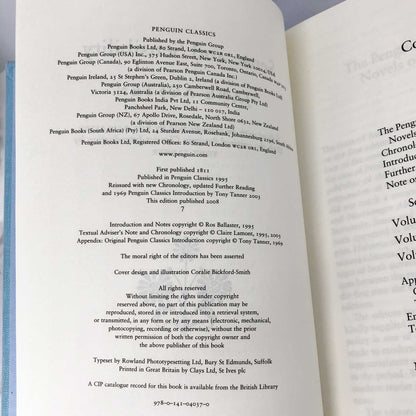 Sense and Sensibility by Jane Austen [PENGUIN CLASSIC HARDCOVER]