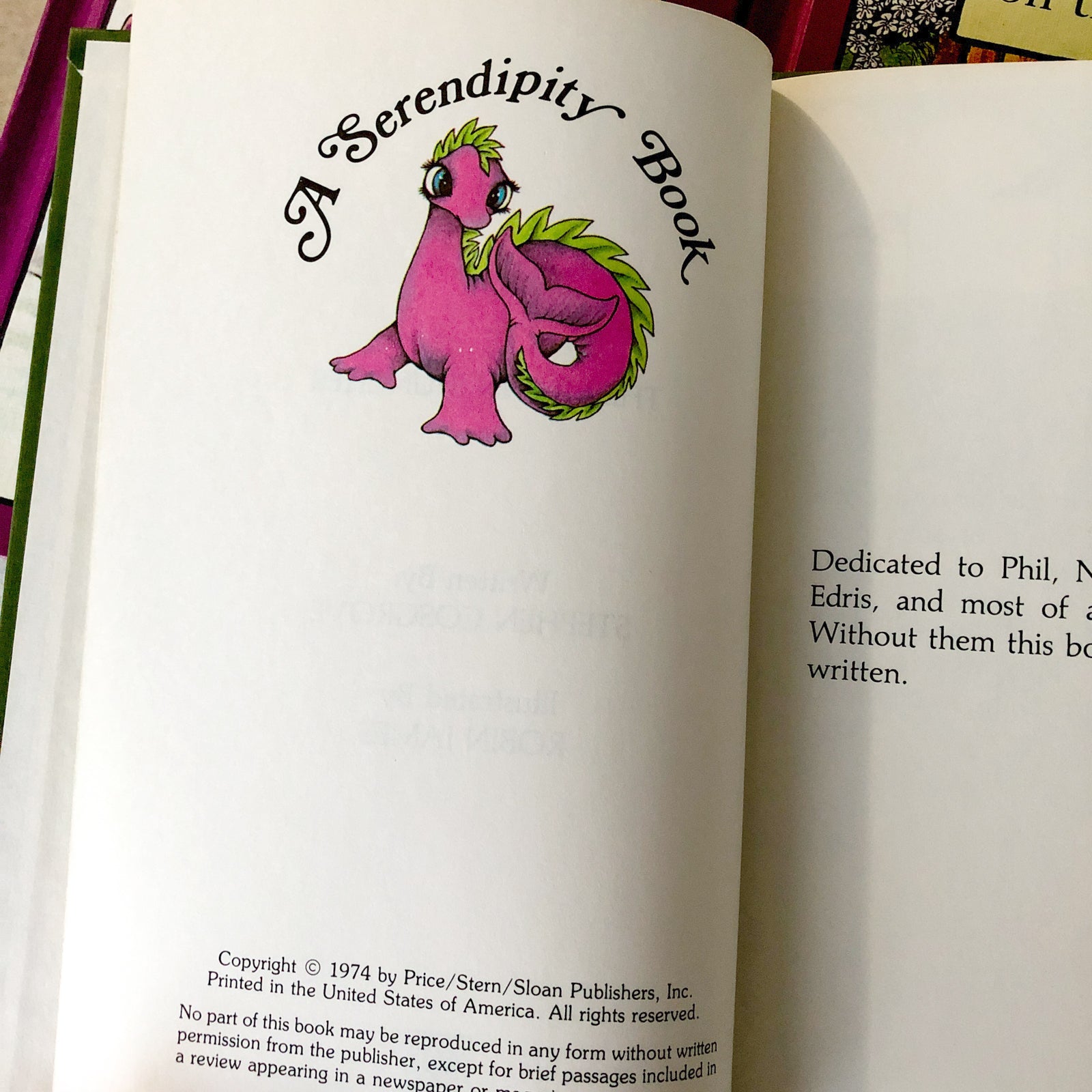 Serendipity Books Robin James