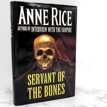 Servant of the Bones by Anne Rice SIGNED! [U.K. FIRST EDITION / FIRST PRINTING] 1996