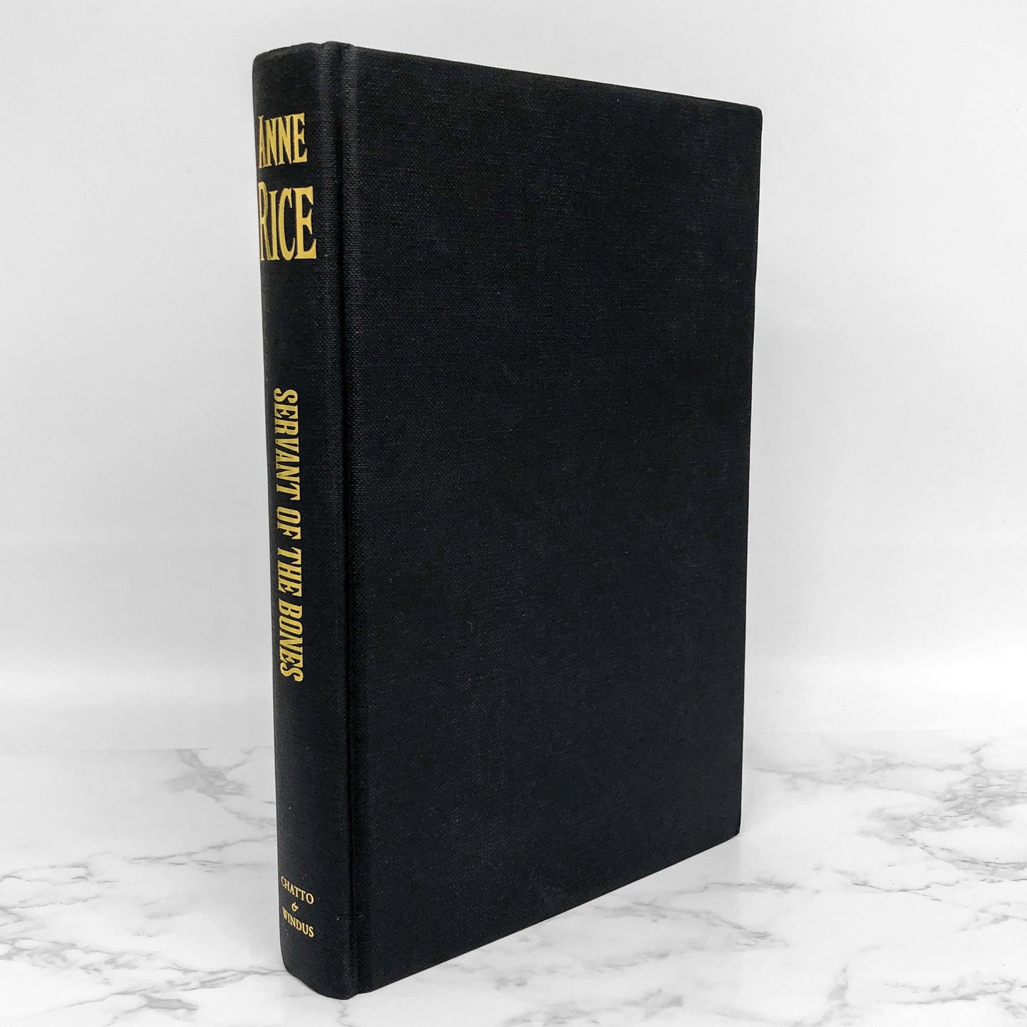 Servant of the Bones by Anne Rice SIGNED! [U.K. FIRST EDITION / FIRST PRINTING] 1996