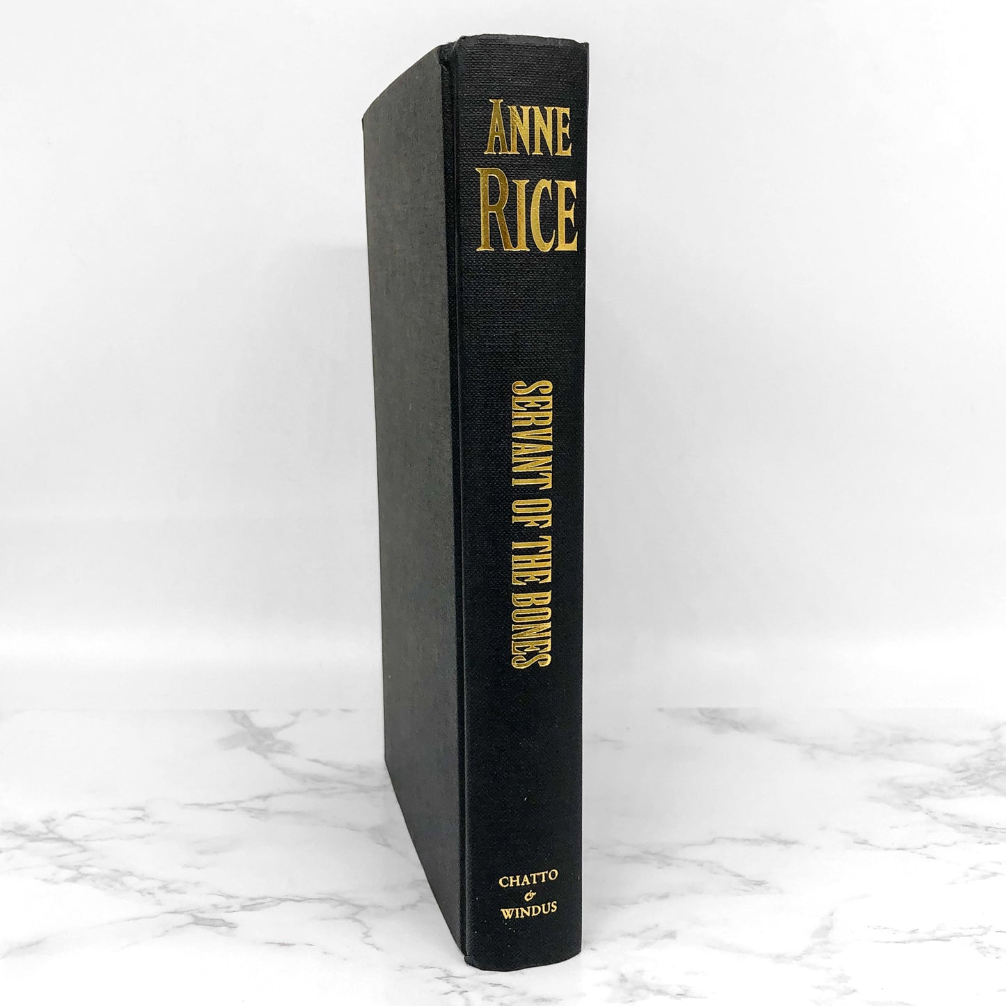 Servant of the Bones by Anne Rice SIGNED! [U.K. FIRST EDITION / FIRST PRINTING] 1996