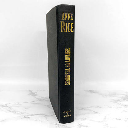 Servant of the Bones by Anne Rice SIGNED! [U.K. FIRST EDITION / FIRST PRINTING] 1996