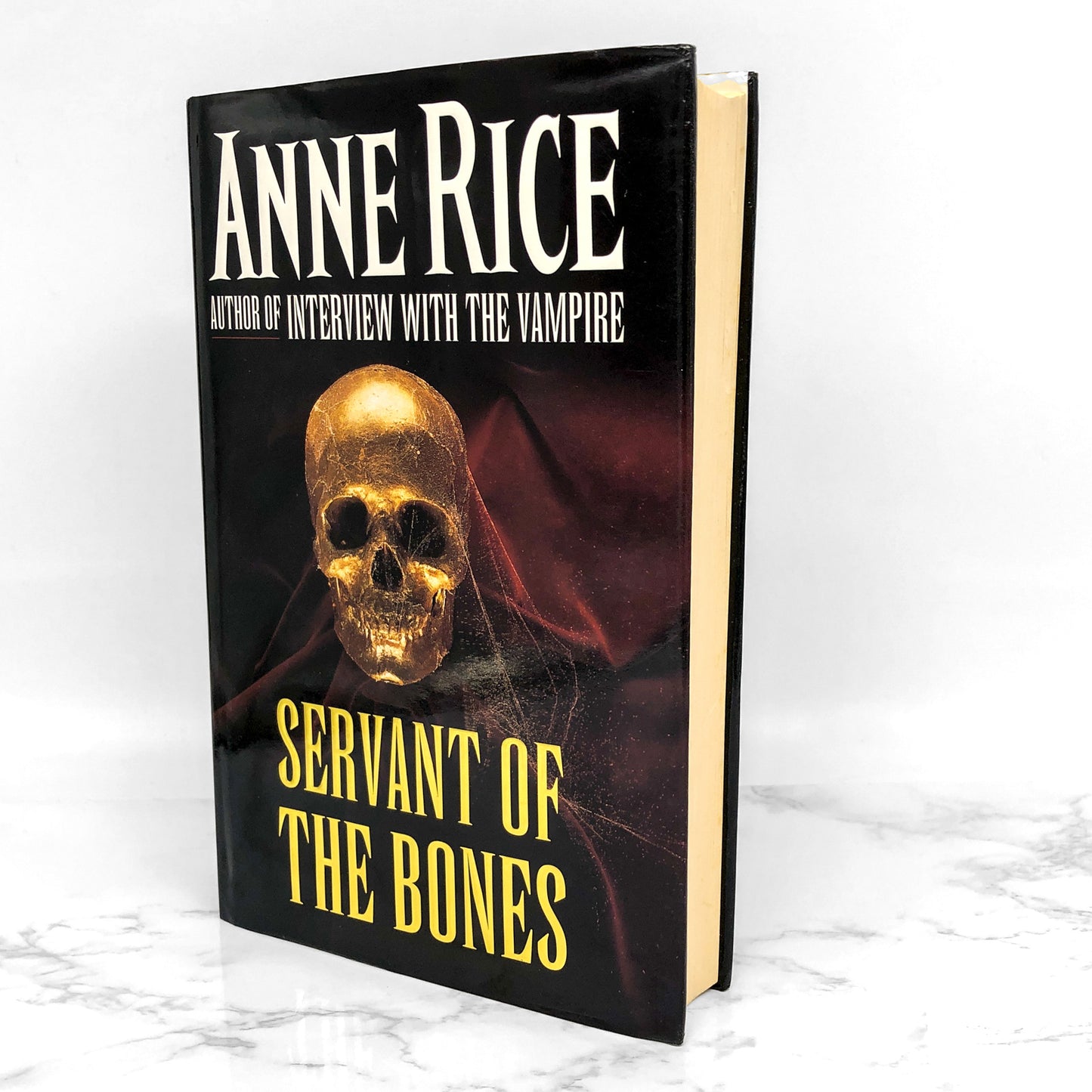 Servant of the Bones by Anne Rice SIGNED! [U.K. FIRST EDITION / FIRST PRINTING] 1996