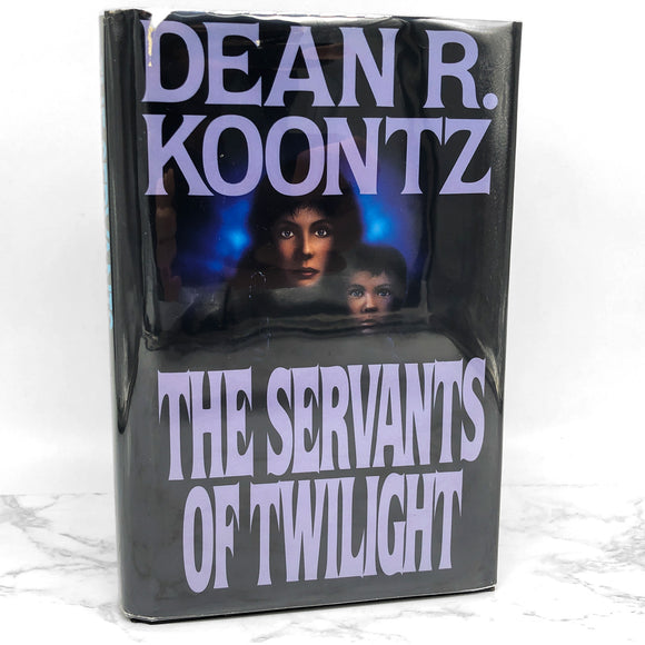 The Servants of Twilight by Dean Koontz [FIRST HARDCOVER EDITION] 1990 • Berkley