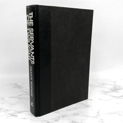 The Servants of Twilight by Dean Koontz [FIRST HARDCOVER EDITION] 1990 • Berkley