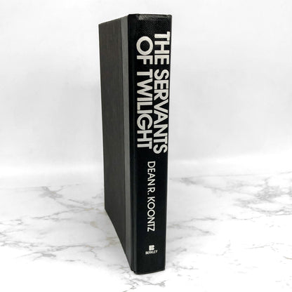 The Servants of Twilight by Dean Koontz [FIRST HARDCOVER EDITION] 1990 • Berkley