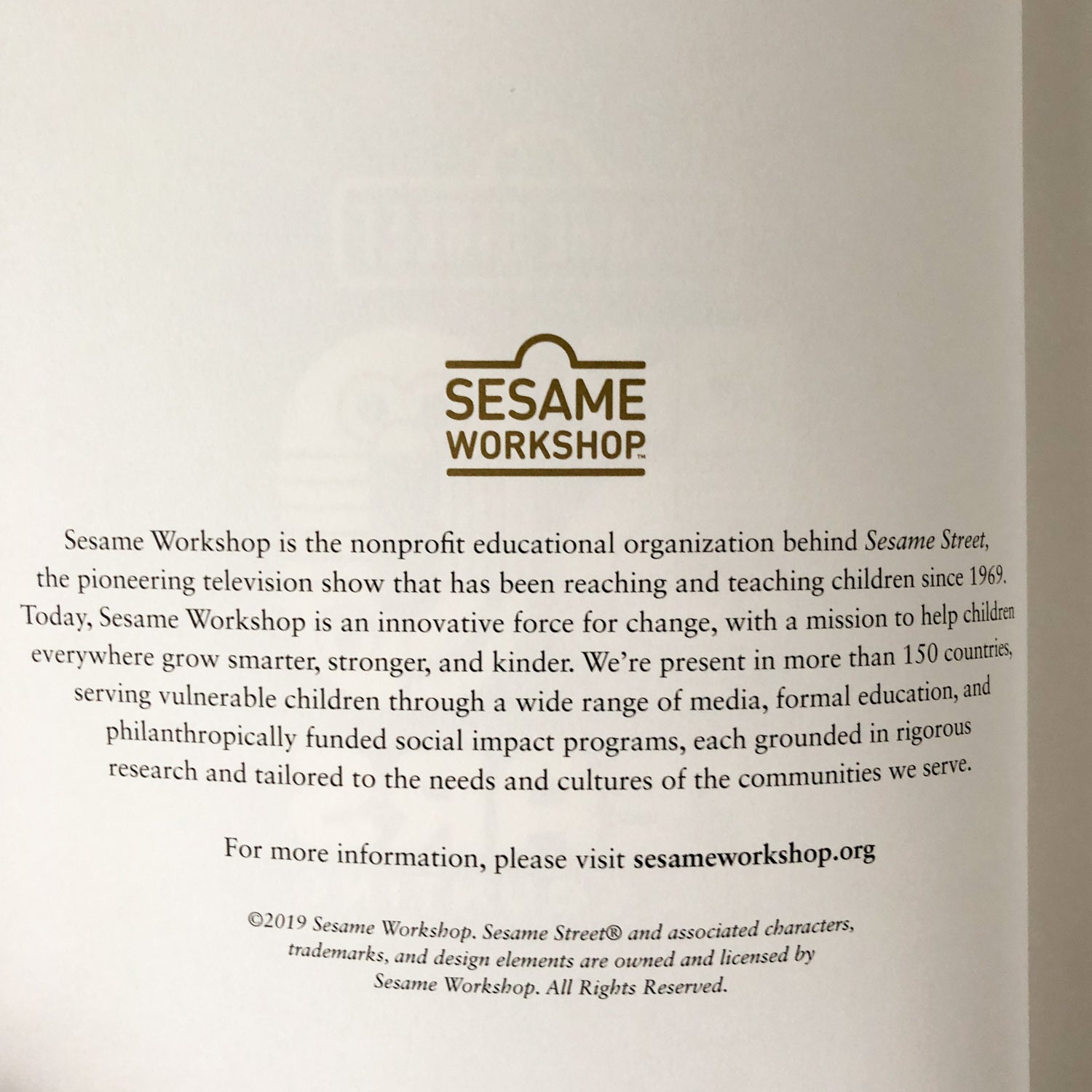 Sesame Street Workshop: 50 Years & Counting [LIMITED EDITION BOOK] - Bookshop Apocalypse