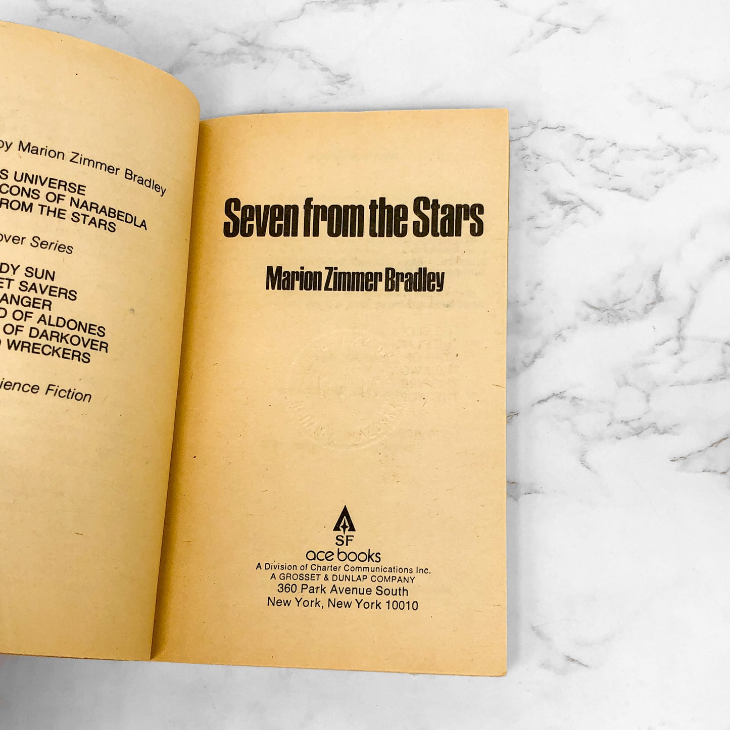 Seven From the Stars by Marion Zimmer Bradley [1979 PAPERBACK] • Ace