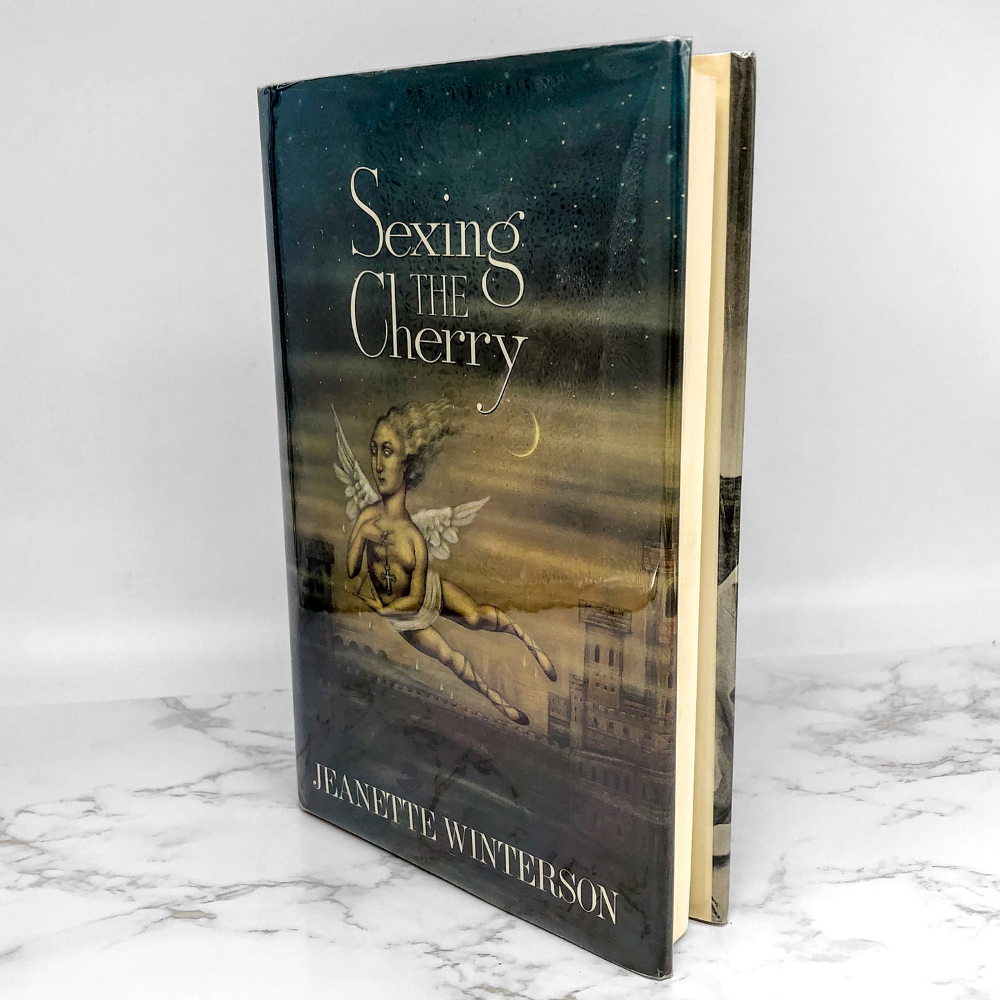 Sexing The Cherry by Jeanette Winterson [U.S. FIRST EDITION] 1990