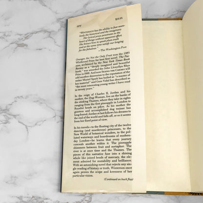 Sexing The Cherry by Jeanette Winterson [U.S. FIRST EDITION] 1990