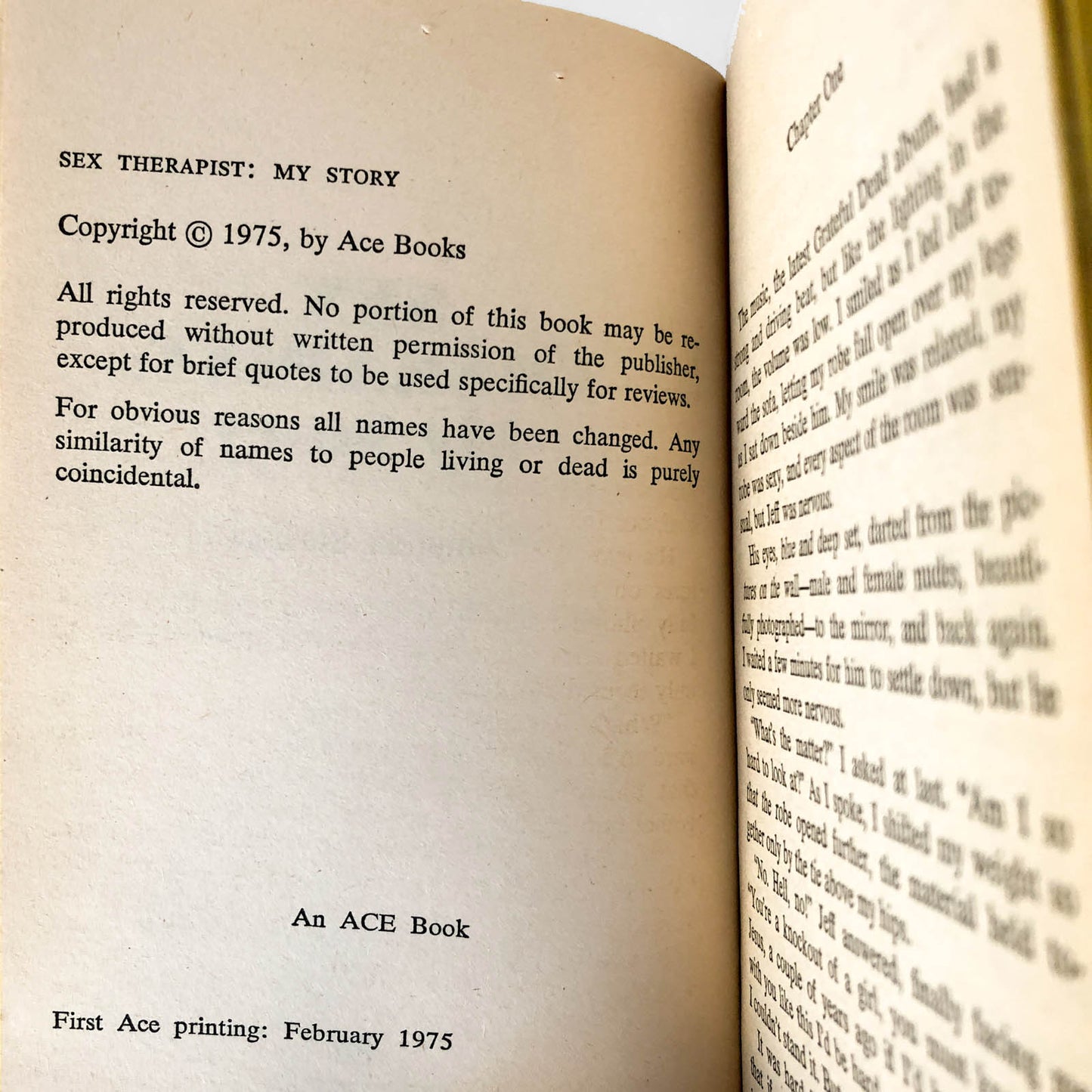 Sex Therapist: My Story by Amanda Stewart [1975 PAPERBACK]