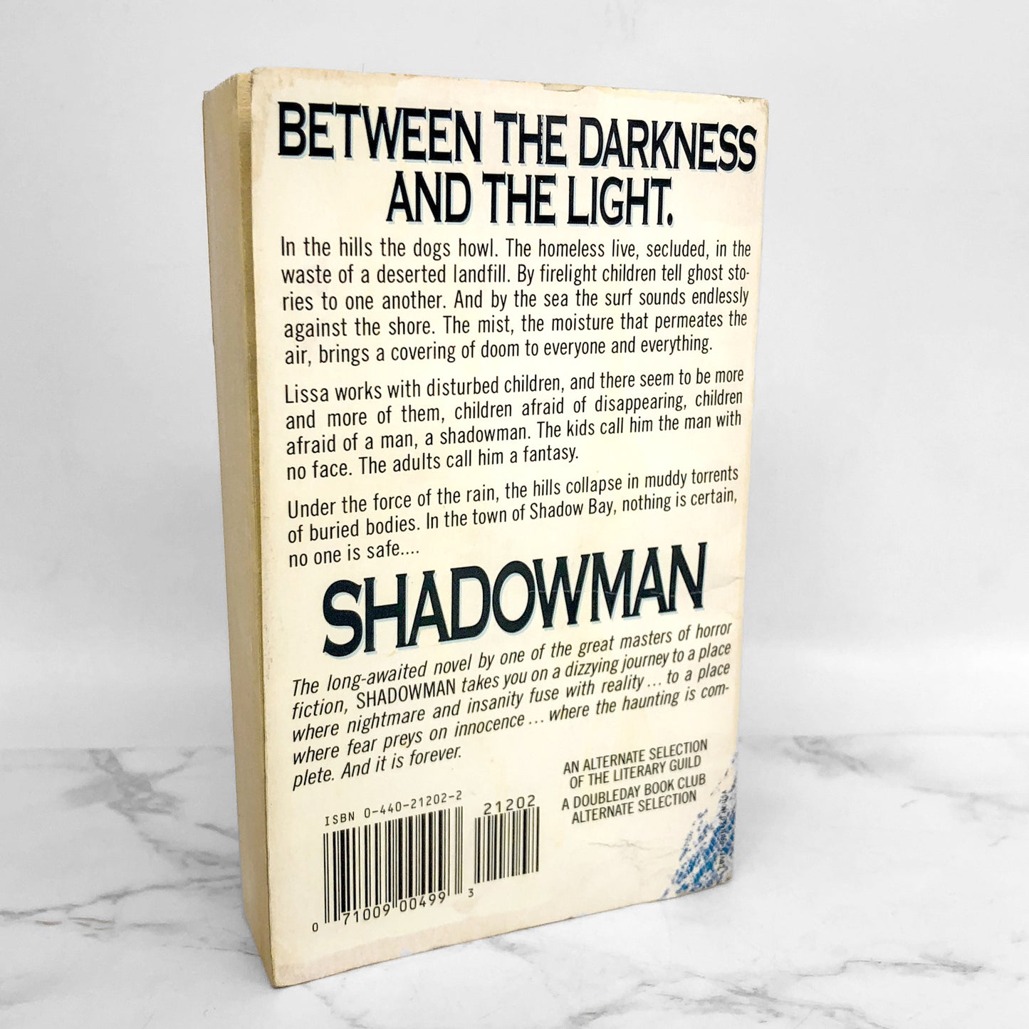 Shadowman by Dennis Etchison [FIRST PAPERBACK PRINTING] 1993
