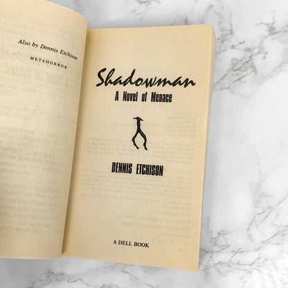 Shadowman by Dennis Etchison [FIRST PAPERBACK PRINTING] 1993