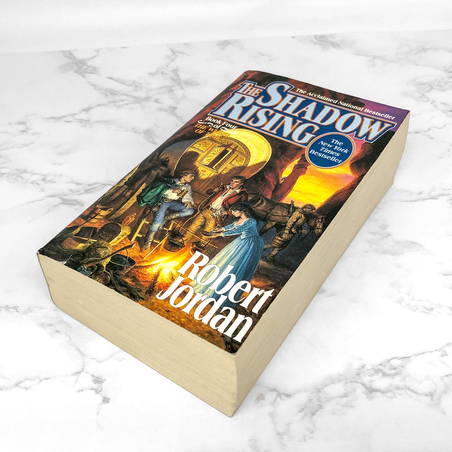 The Shadow Rising by Robert Jordan [1993 PAPERBACK] Wheel of Time #4