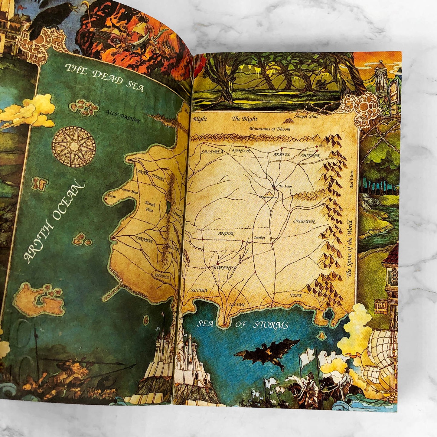 The Shadow Rising by Robert Jordan [1993 PAPERBACK] Wheel of Time #4