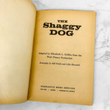 Disney's The Shaggy Dog by Elizabeth L. Griffin [FIRST EDITION PAPERBACK] 1968