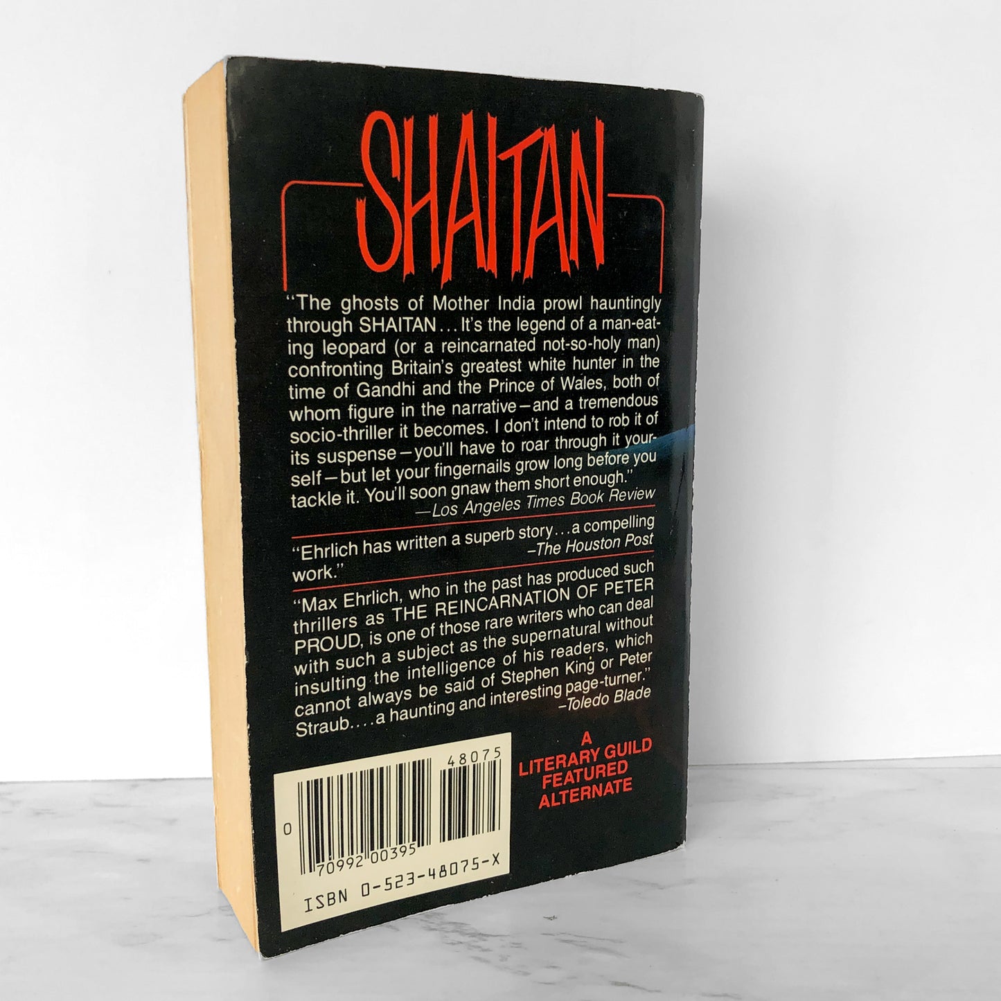 Shaitan by Max Ehrlich [1983 PAPERBACK]
