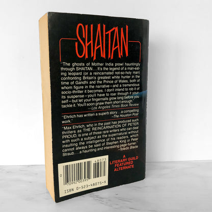 Shaitan by Max Ehrlich [1983 PAPERBACK]