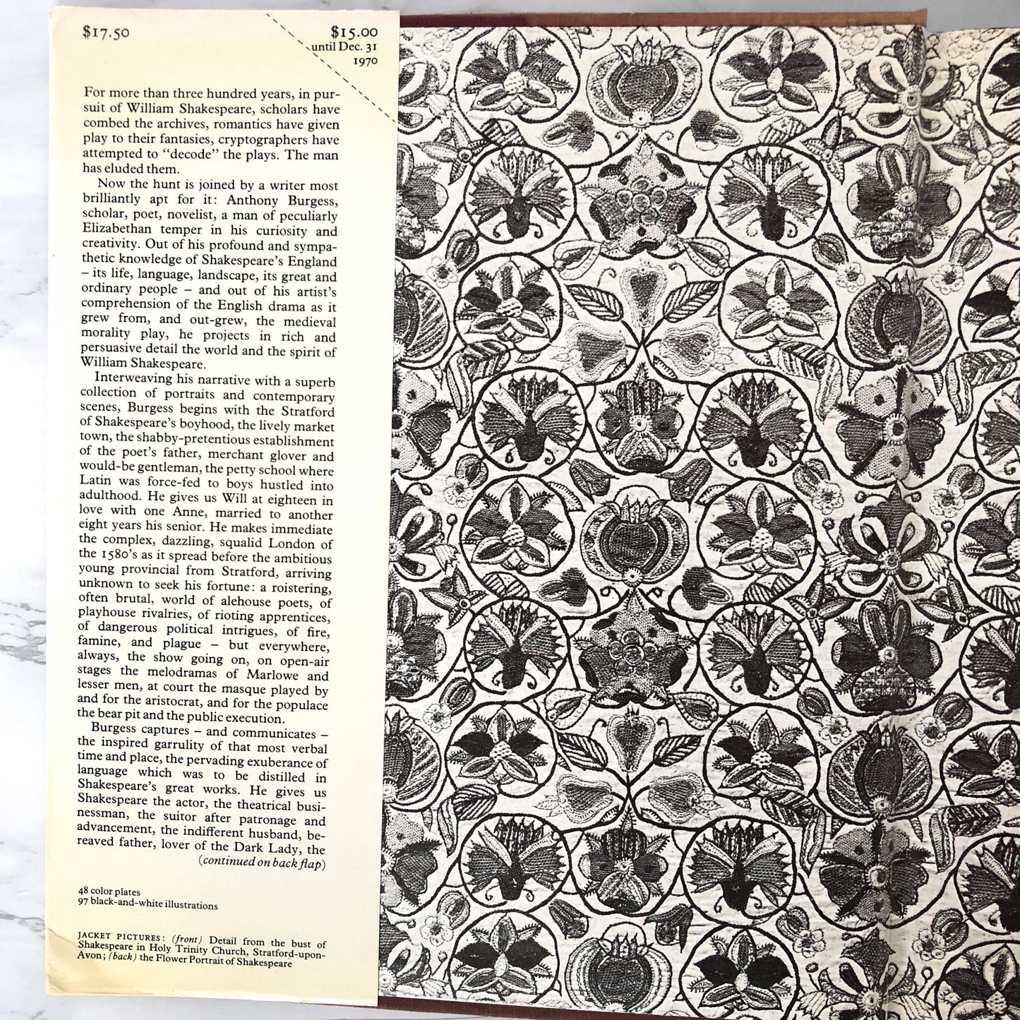 Shakespeare by Anthony Burgess [FIRST EDITION / FIRST PRINTING] 1970