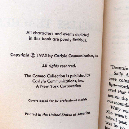 Shameless Teacher by Helen Highwater [1975 SLEAZE PAPERBACK]