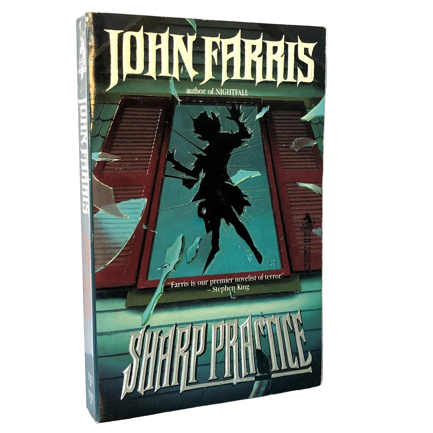 Sharp Practice by John Farris [1988 PAPERBACK] TOR Horror