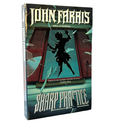 Sharp Practice by John Farris [1988 PAPERBACK] TOR Horror