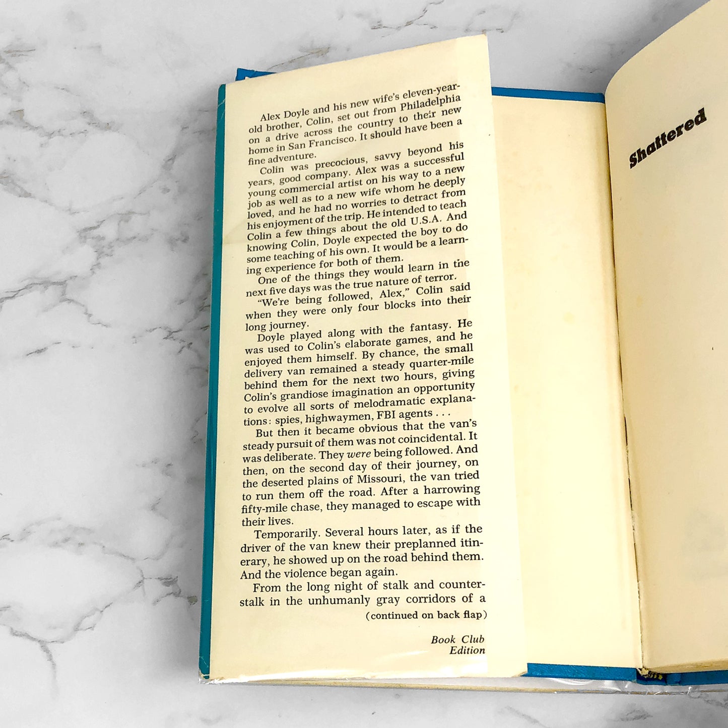 Shattered by K.R. Dwyer 'aka' Dean Koontz [1973 HARDCOVER]