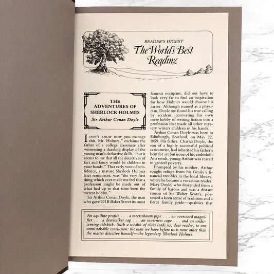 The Adventures of Sherlock Holmes by Sir Arthur Conan Doyle [ILLUSTRATED DIGEST EDITION / 1987]