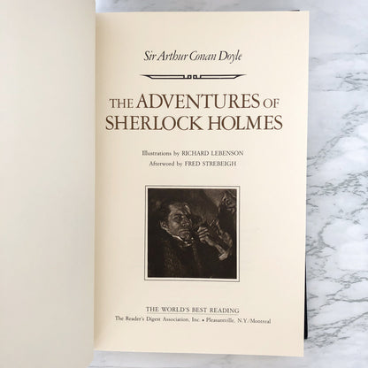 The Adventures of Sherlock Holmes by Sir Arthur Conan Doyle [ILLUSTRATED DIGEST EDITION / 1987]