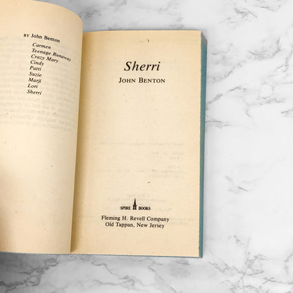 Sherri by John Benton [1980 PAPERBACK]