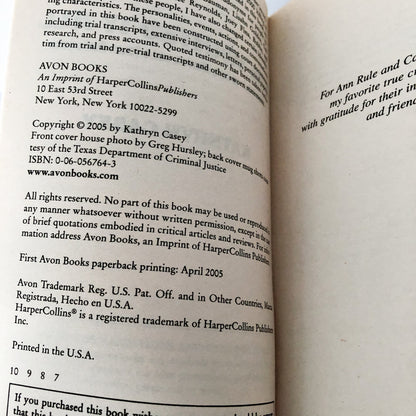 She Wanted it All by Kathryn Casey [2005 PAPERBACK]