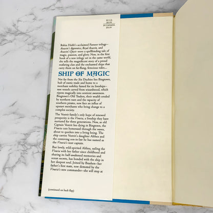 Ship of Magic by Robin Hobb [FIRST EDITION • FIRST PRINTING] 1998