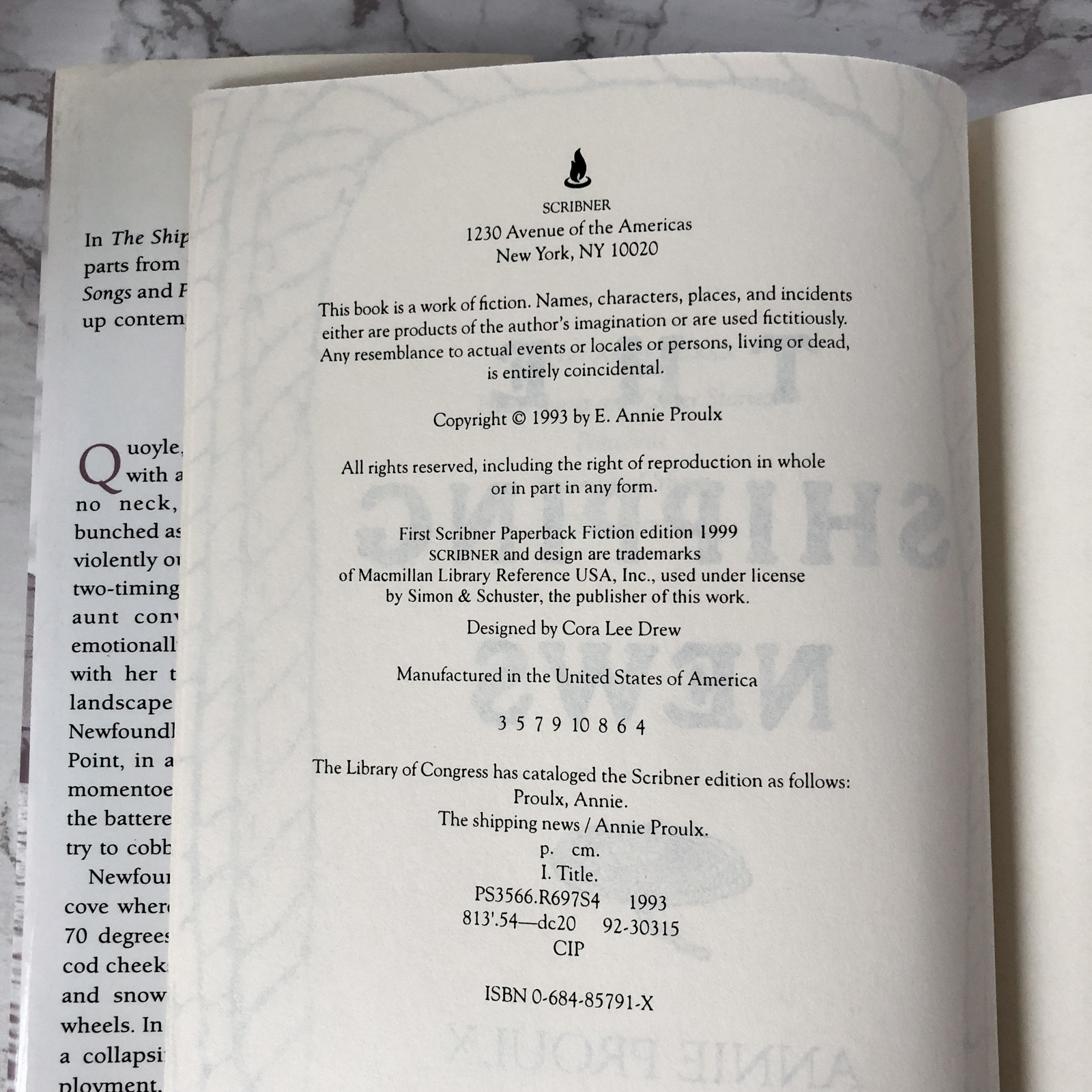 The Shipping News by E. Annie Proulx [FIRST EDITION / 1993] - Bookshop Apocalypse