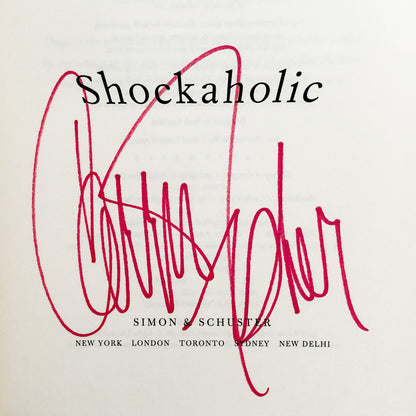 Shockaholic by Carrie Fisher SIGNED! [FIRST EDITION • FIRST PRINTING] 2011