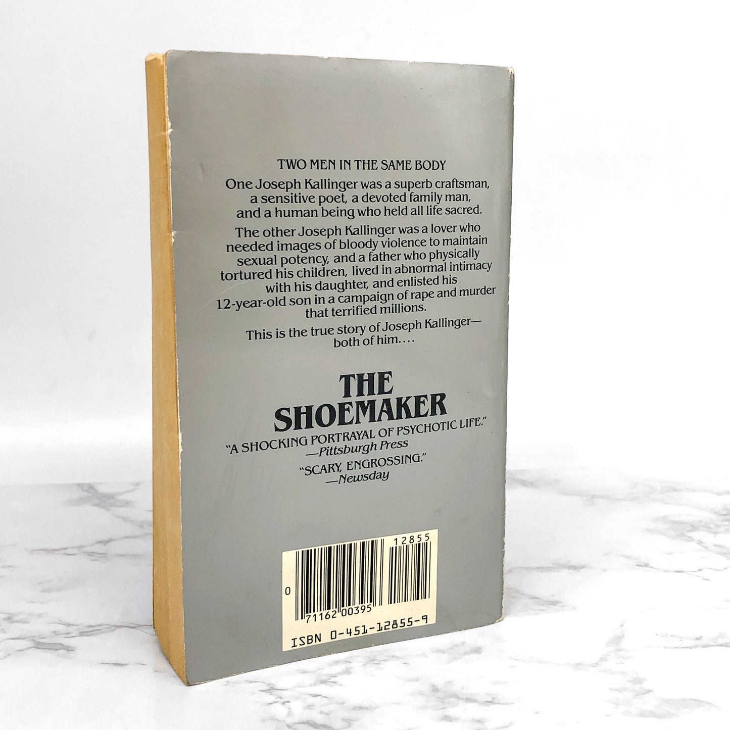 The Shoemaker - Anatomy of a Psychotic by Flora Rheta Schreiber [FIRST PAPERBACK PRINTING] 1984 • Signet True Crime