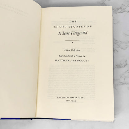 The Short Stories of F. Scott Fitzgerald [FIRST EDITION ANTHOLOGY] 1989
