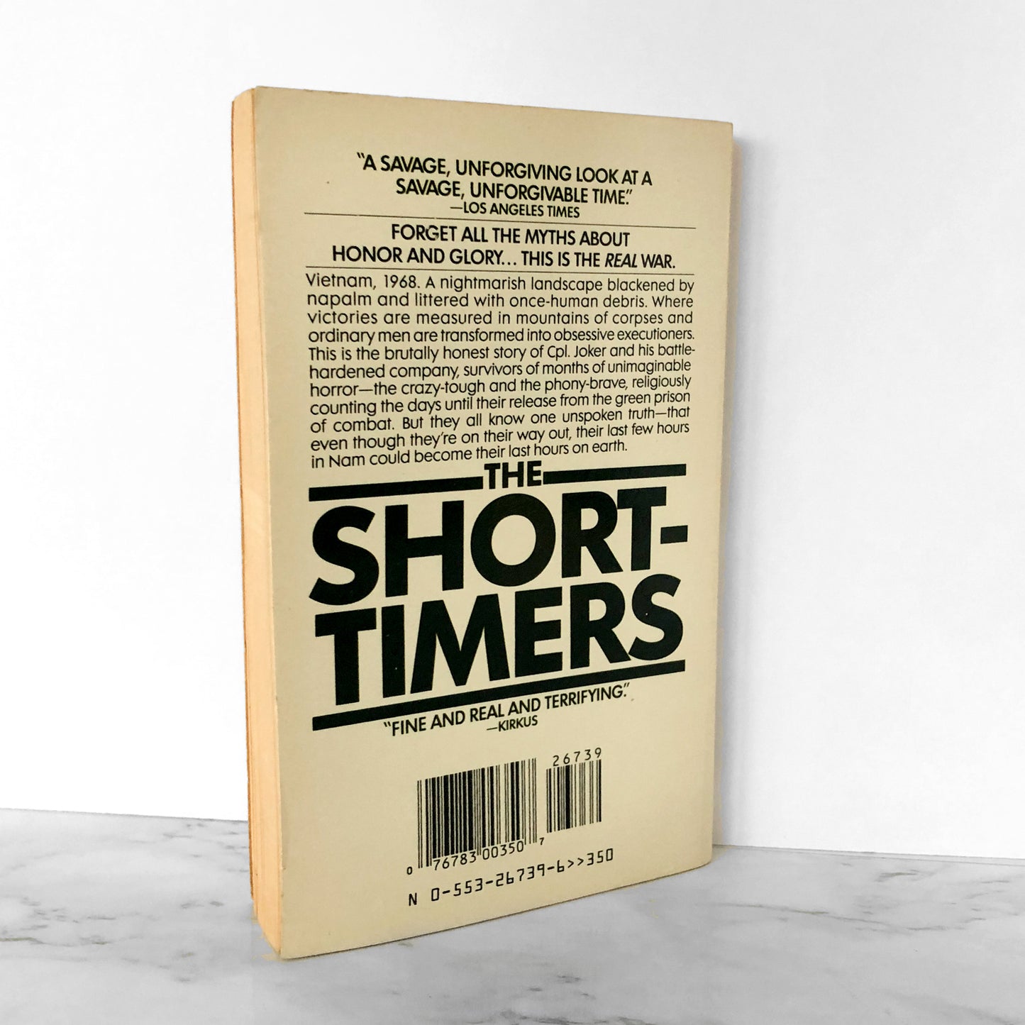 The Short-Timers a.k.a. Full Metal Jacket by Gustav Hasford [1983 PAPERBACK]